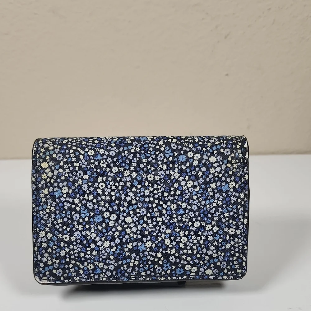 Michael Kors Navy Floral Wallet